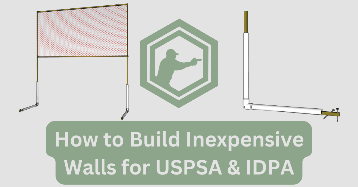 How to Build Inexpensive Walls for USPSA and IDPA