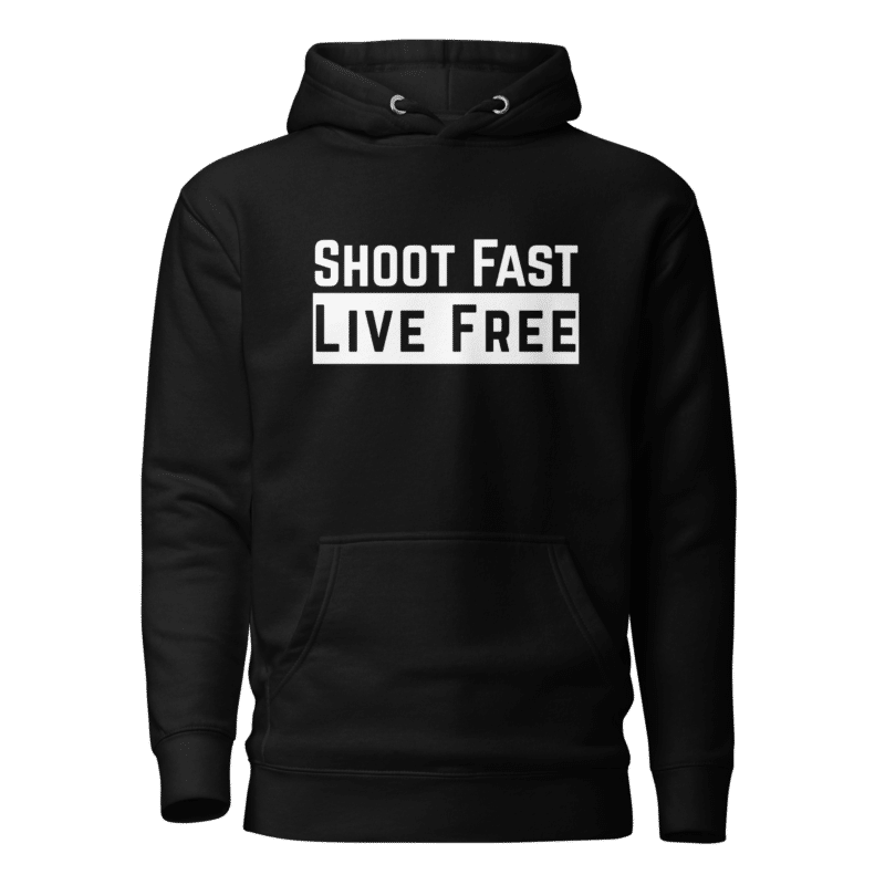 Match Directing Shop Shoot Fast Live Free Sweatshirt